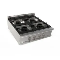 Tabletop gas hob CASTA LQ/CUG4BB.4G