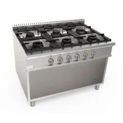 Gas hob with stand or neutral cabinet CASTA LQ/CUG6BA.6G