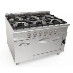 Gas stove with oven CASTA LQ/CUG6NE.6G