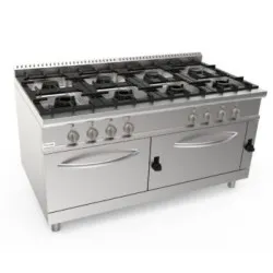 Gas stove with oven CASTA LQ/CUG8NG.3P3M2G