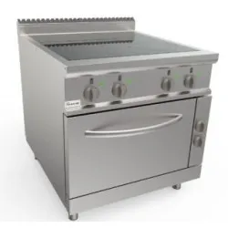 Electric hob with stand or neutral cabinet CASTA LQ/CVE4NE