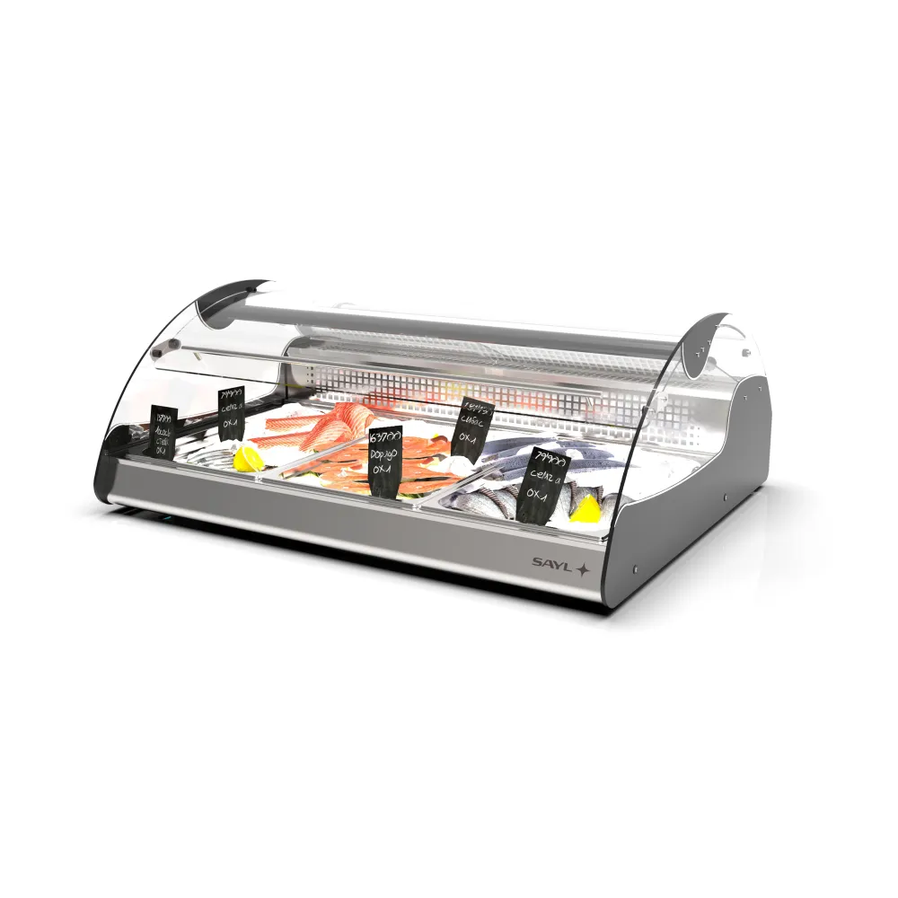 Fish and seafood display case SAYL BHS-VX3