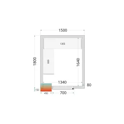 Cold room panel TEFCOLD 44061