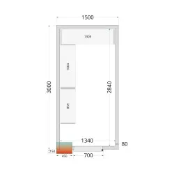 Cold room panel TEFCOLD 44071