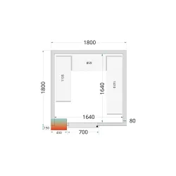 Cold room panel TEFCOLD 44072