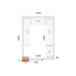 Cold room panel TEFCOLD 44077