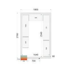 Cold room panel TEFCOLD 44078