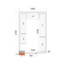Cold room panel TEFCOLD 44079