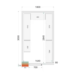Cold room panel TEFCOLD 44081