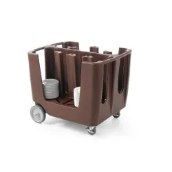 Plate storage, transport and warming trolley FORCAR 877906