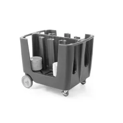 Plate storage, transport and warming trolley FORCAR 877906