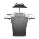 Counter refrigerator table without drawers Arktic 274057