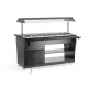 Counter refrigerator table without drawers Arktic 274057