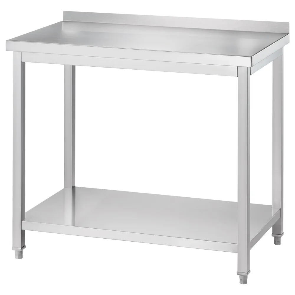 Stainless steel worktable with shelf GREDIL 671366