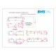 Metal counter frame, made to order BHS-HoReCa XCH24-0030-02