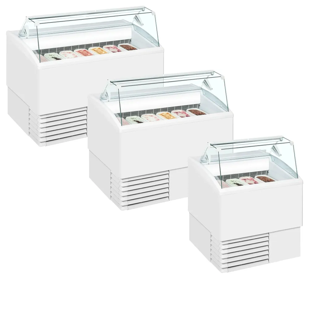 Ice Cream Display Cabinet TEFCOLD ISETTA 4ST