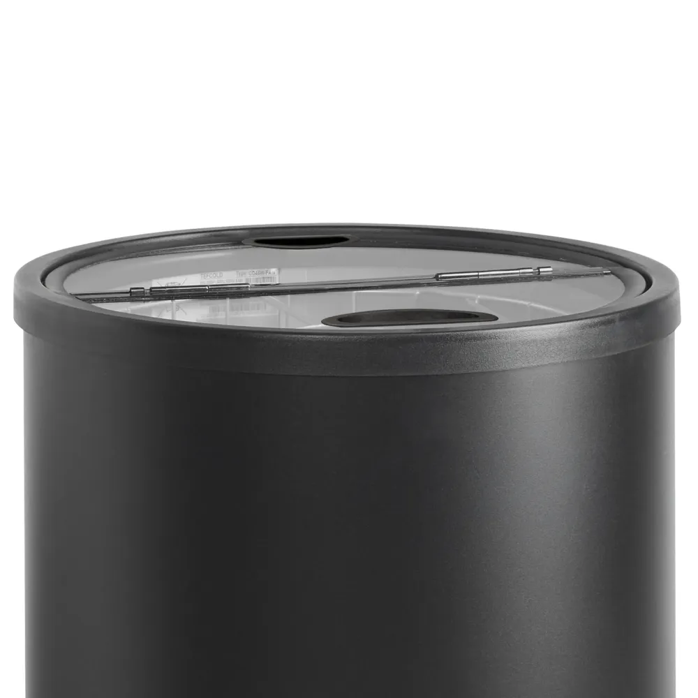 Cylindrical can display cabinet TEFCOLD BTA80-B1