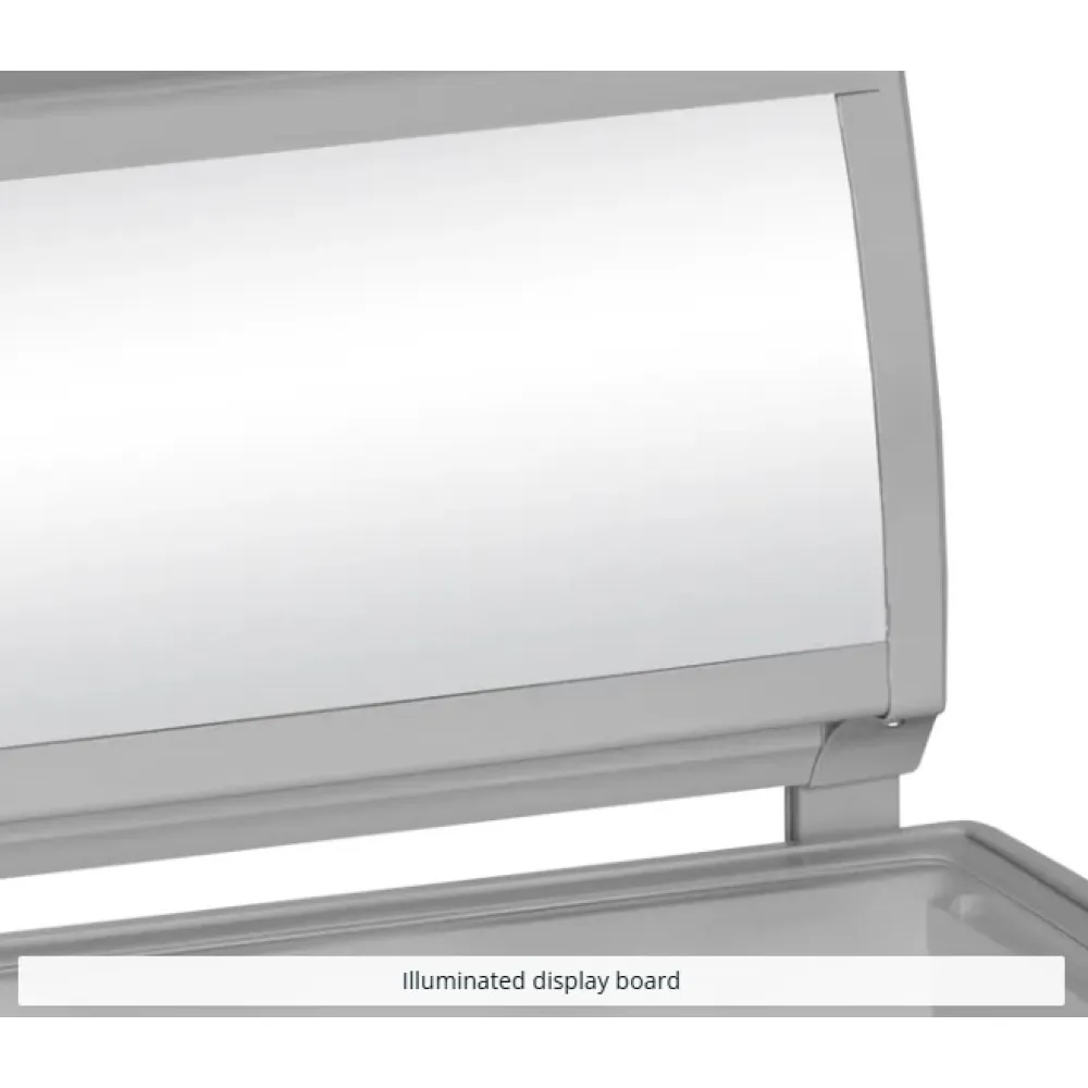 Chest freezer showcase TEFCOLD IDC152C-W1