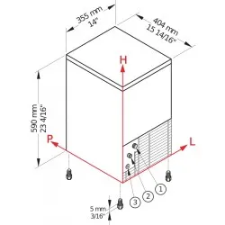 Ice maker BREMA 872214