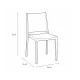 Terrace chair BHS-HoReCa KKA/GOMERA.FULL.121/TI/STM