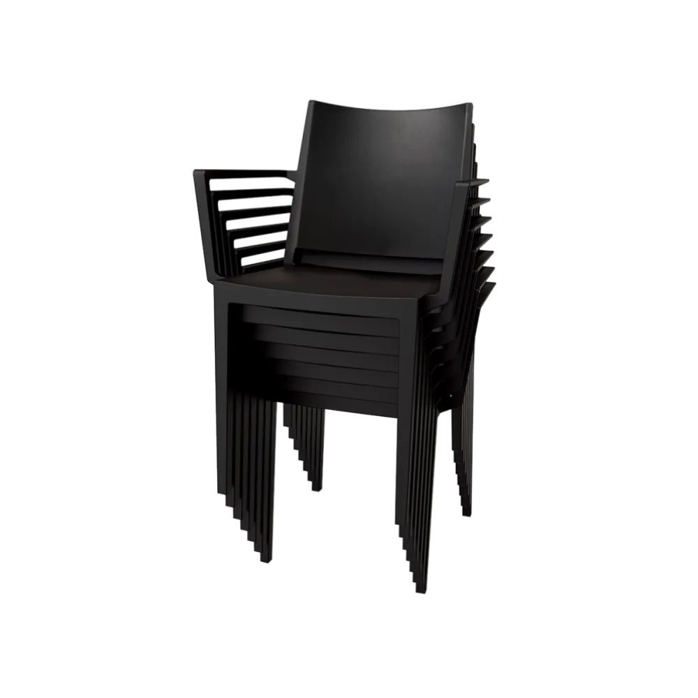 Terrace chair BHS-HoReCa KKA/GOMERA.FULL.GRAND.121/TI/STM