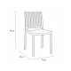 Terrace chair BHS-HoReCa KKA/GOMERA.STRIPES.215/TI/STM