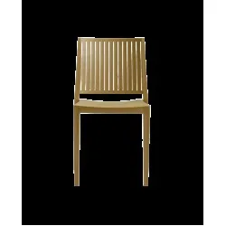 Terrace chair BHS-HoReCa KKA/GOMERA.STRIPES.315/TI/STM