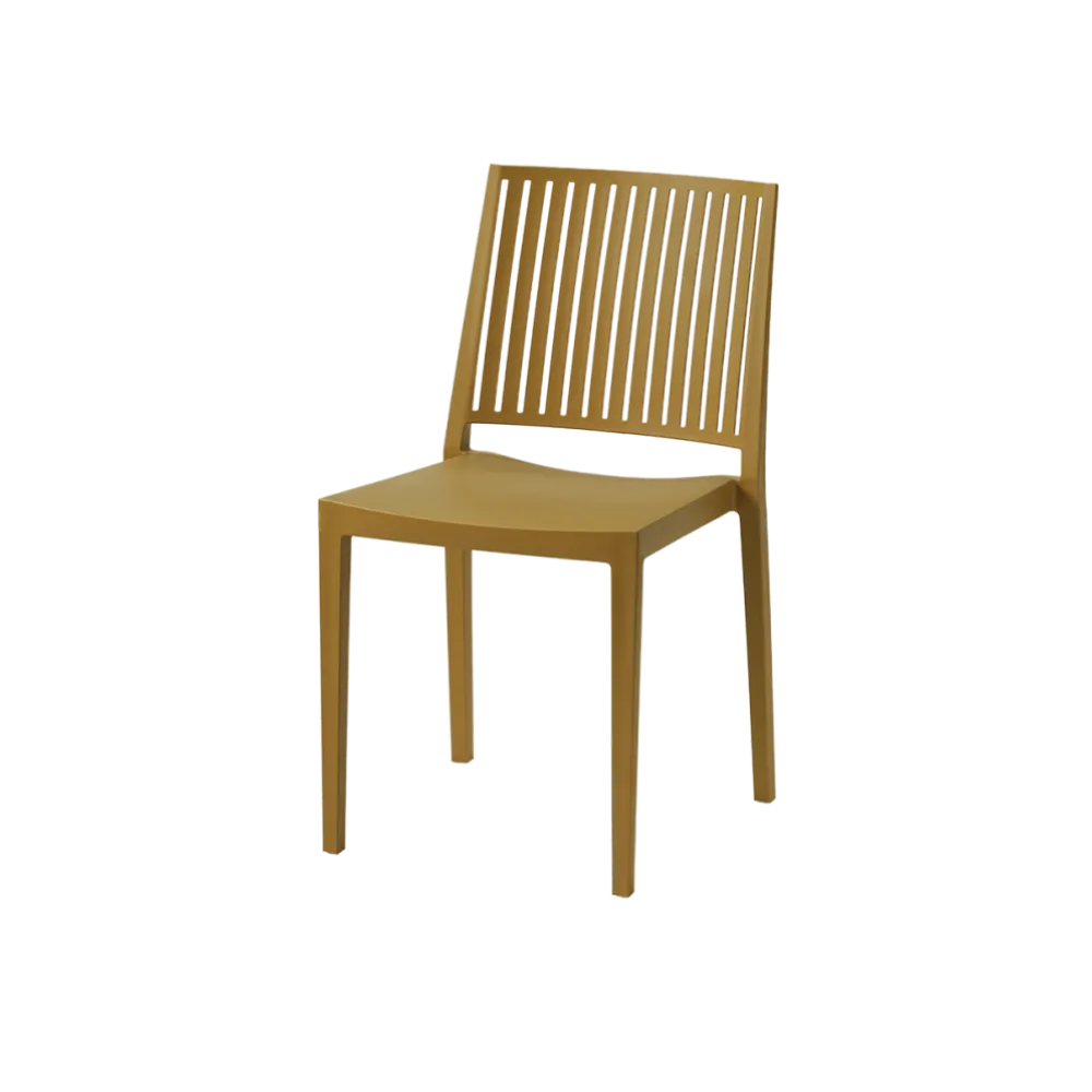 Terrace chair BHS-HoReCa KKA/GOMERA.STRIPES.315/TI/STM