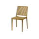 Terrace chair BHS-HoReCa KKA/GOMERA.STRIPES.315/TI/STM