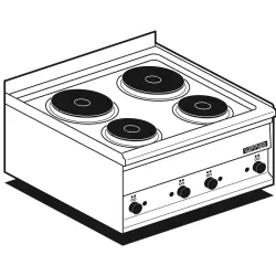Electric cooktop for ships LOTUS 05036010