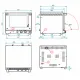 Convection oven FM industrial RX 424 HG