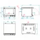 Convection oven FM industrial RX 424 PLUS