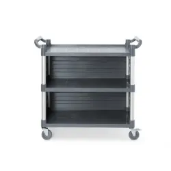 Polypropylene service trolley HENDI 816271
