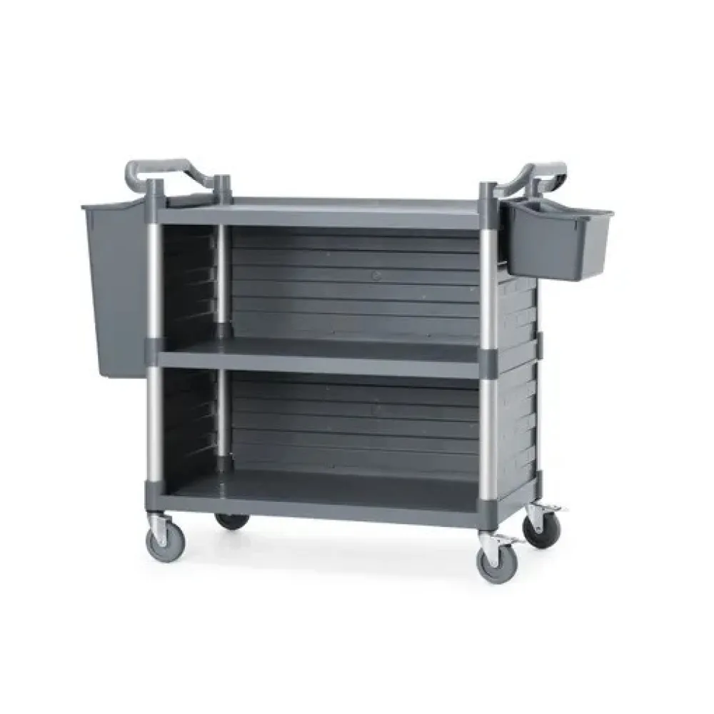 Polypropylene service trolley HENDI 816271