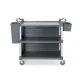 Polypropylene service trolley HENDI 816271