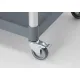Polypropylene service trolley HENDI 816271