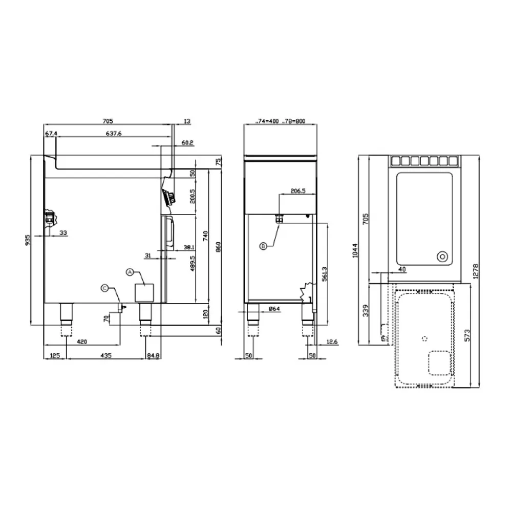 Bain marie LOTUS 08240853