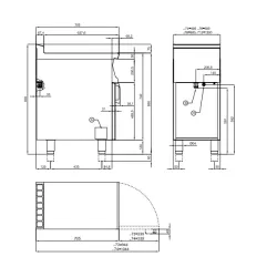 Electric stove LOTUS 0812A830