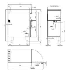 Electric griddle LOTUS 0806A635