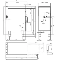 Electric fryer LOTUS 0809A835