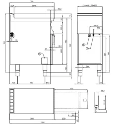 Electric fryer LOTUS 0809A830