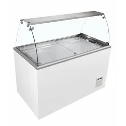 Ice Cream Display Cabinet TEFCOLD IDA400-W1+