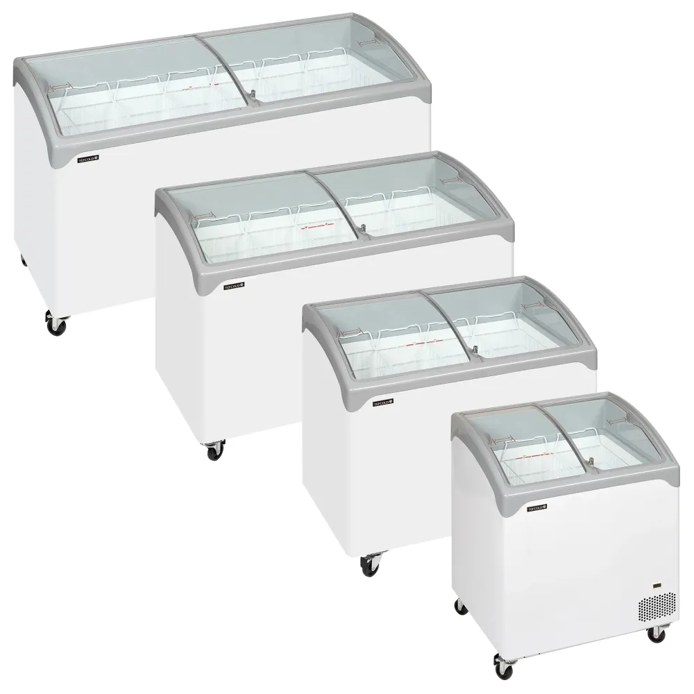 Chest freezer showcase TEFCOLD NIC502SC