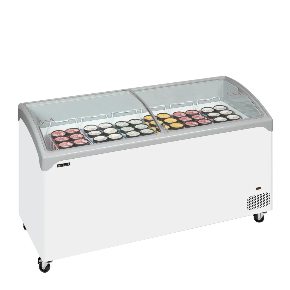 Chest freezer showcase TEFCOLD NIC502SC