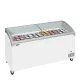 Chest freezer showcase TEFCOLD NIC502SC