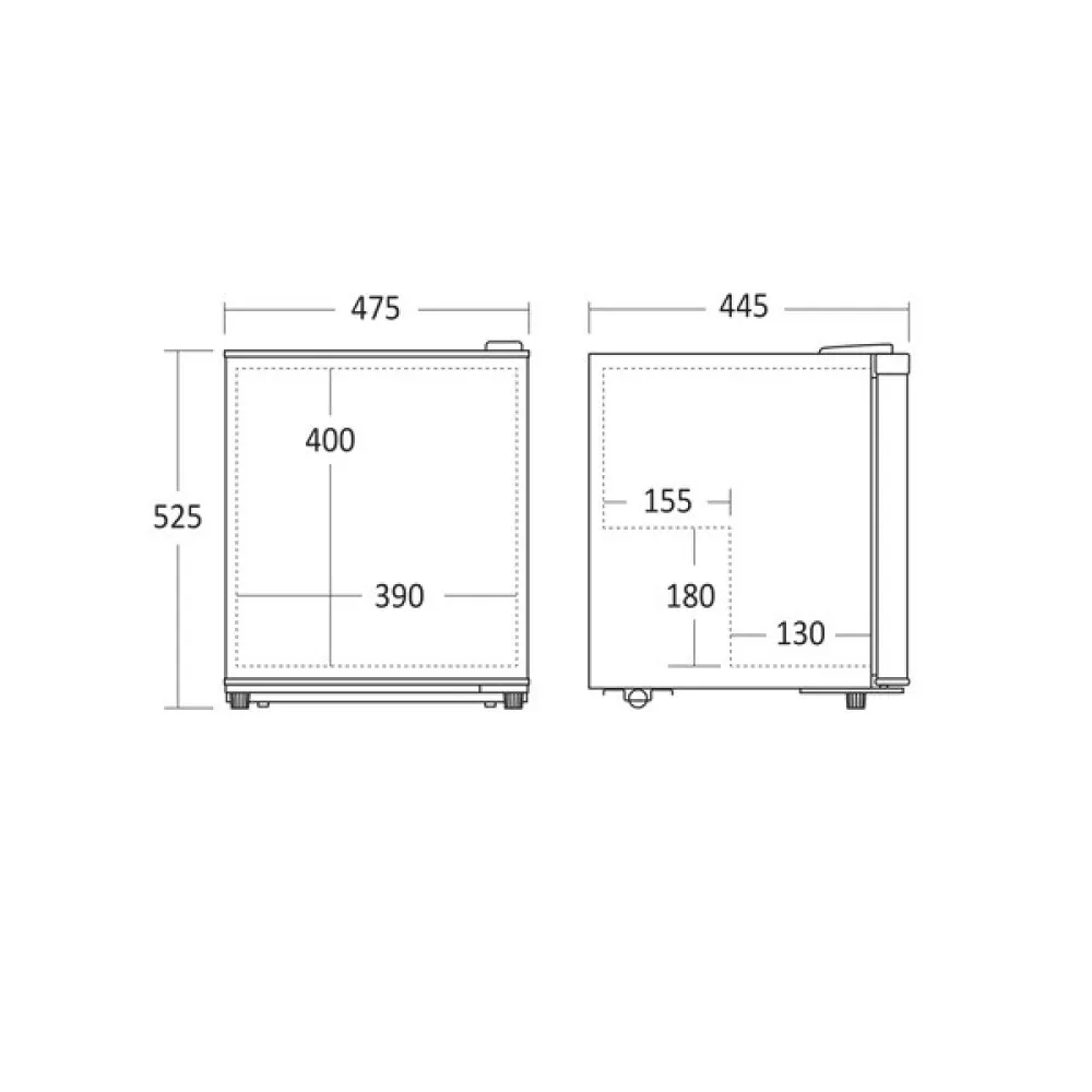 Refrigerator Scandomestic HOME 31013210000SKS56WE