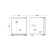Refrigerator Scandomestic HOME 31013210000SKS56WE