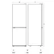 Refrigerator Scandomestic HOME 700335CBF251MNFWC