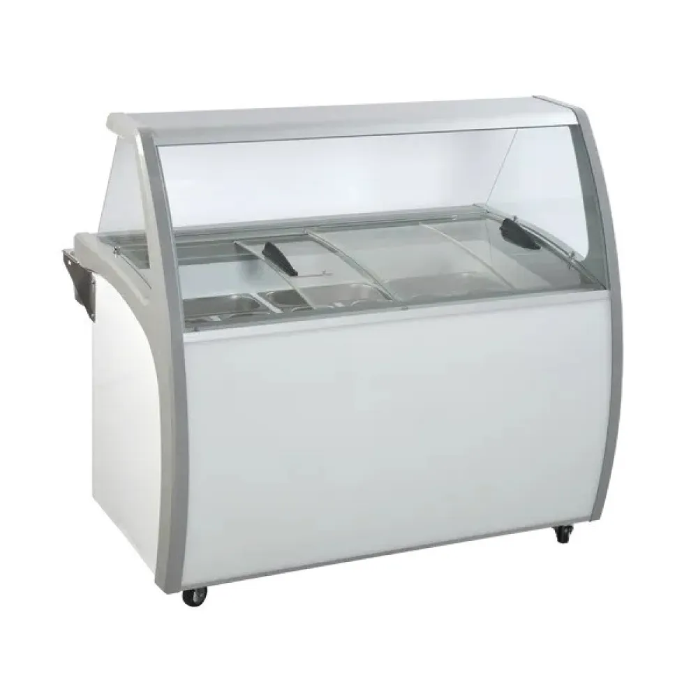 Chest freezer showcase SCANDOMESTIC 23424510000SIC9WBL