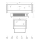 Horizontal impulse display cabinet SCANDOMESTIC 673113IMC2000BD